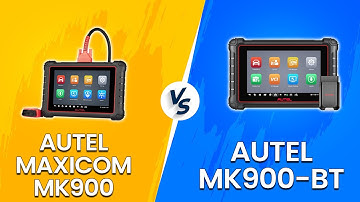 Autel MaxiCom Mk900 vs Mk900-BT - Which Diagnostic Tool Is Right For You? (Which Is More Advanced?)