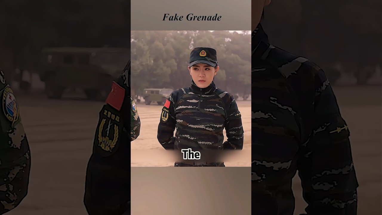 She actually threw grenades at the recruits. #wardrama #futurelink