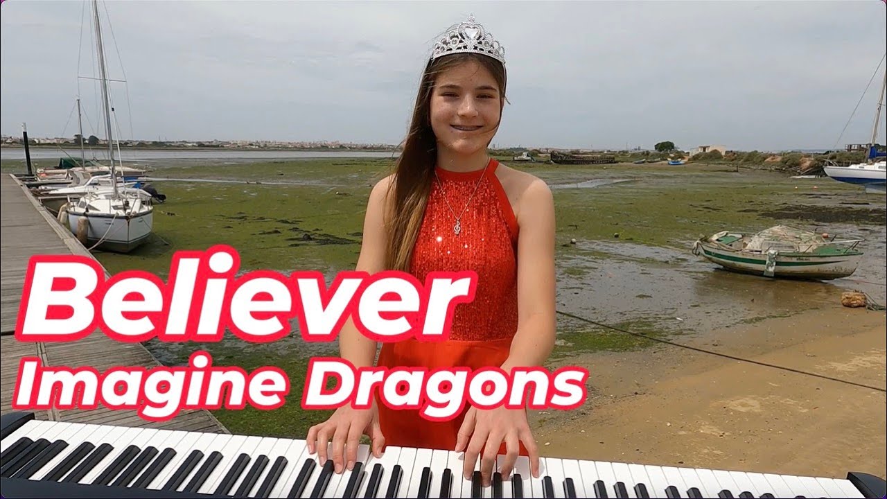 AWESOME Believer ❤️‍🔥 - Imagine Dragons | Piano cover 