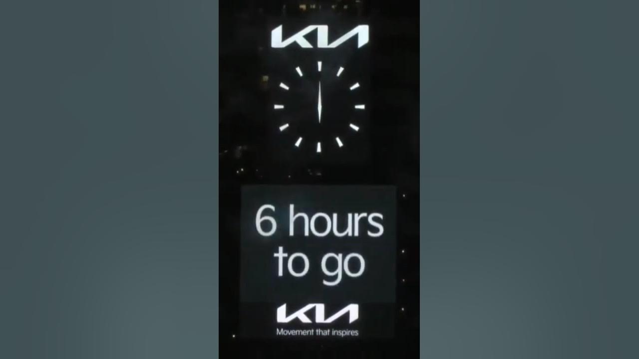 2023 KIA Countdown 6 Hours to Go YouTube