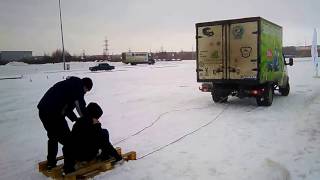 Тест драйв на паллете газелисты веселятся) 18+