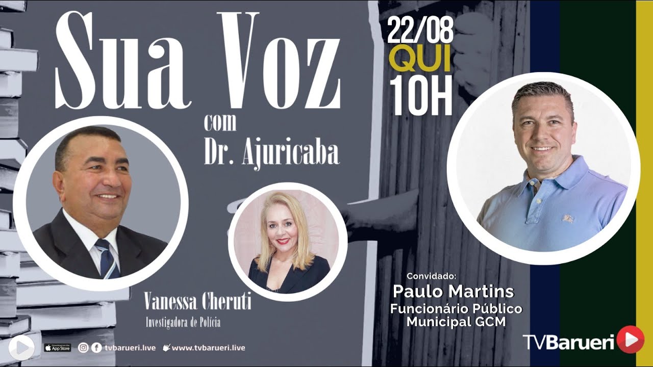 Sua Voz Com Dr. Ajuricaba – 22/08