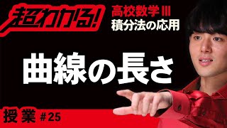 【積分法の応用が超わかる！】◆曲線の長さ　（高校数学Ⅲ）