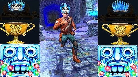 Temple Run 2: Global Challenge- Aviator Gameplay with Shadow Skull! HD