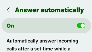 Turn on Auto ANSWER calls Vivo FunTouch OS android phone 