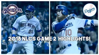 [MLB] 2018 Full NLCS Game 2 Highlights! | Dodgers vs. Brewers! ~ HD