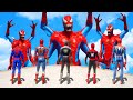 Into Spider-Verse | Spider Man Team VS Spider Monster & Spider Man Amazing & Iron Spider Suit