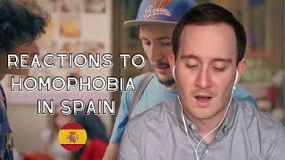 BRITISH Guy Reacts To Gay Couple In SPAIN - Homophobia Social Experiment