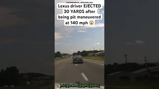 140 MPH Police Chase Ends in DRAMATIC Crash! 🚗💨 #Viral