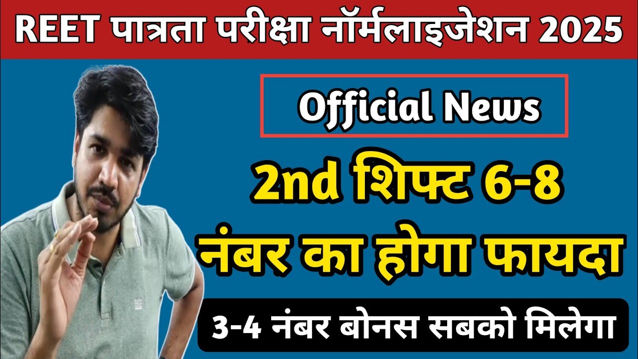 REET Normalization 2025 | Subhash Charan | रीट नॉर्मलाइजेशन | REET Answer Key |