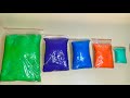 ASMR Clay Unboxing | From Small to Large Super Satisfying Sounds (4:09 Minutes)🌈