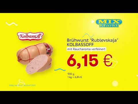 Brühwurst 'Rublevskaja' -