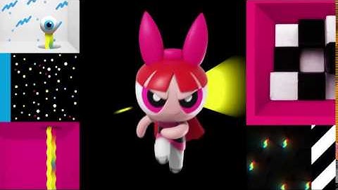 CN Dimensional - Block Animation Bumper - The Powerpuff Girls: Blossom