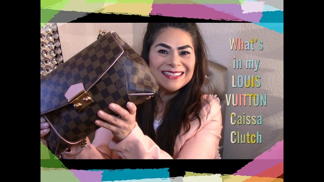 LOUIS VUITTON CAISSA Clutch, What is IN my PURSE