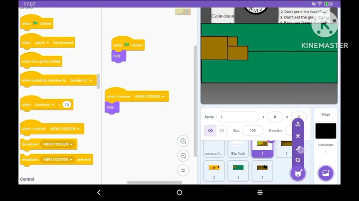How to make FNAF on Scratch | Episode 4: Blip flash, cameras (pt1), and others! 