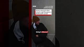 Newly released video shows Luigi Mangione’s McDonald’s arrest.