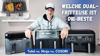 Die besten Dual Heißluftfritteuse im Test 2024 ✅ | Zwei Garkörbe, doppelter Geschmack