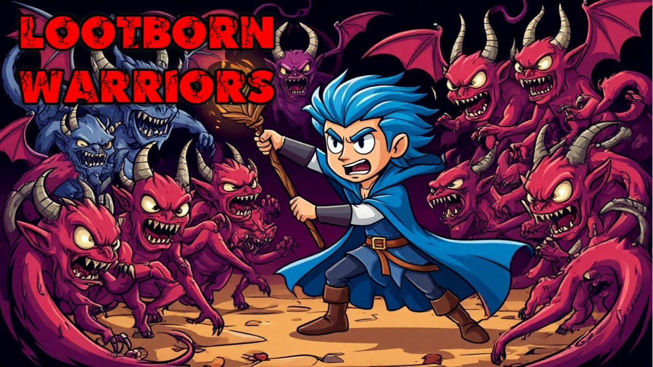 Lootborn Warriors I Что делать на сервере которому 4 месяца