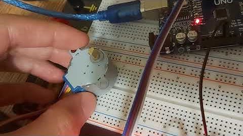 Driving the 28BYJ - 48 Stepper Motor using Arduino UNO and ULN2003APG board
