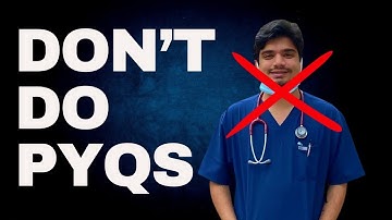 Don’t do Previous Year Questions! #neetpg #inicet