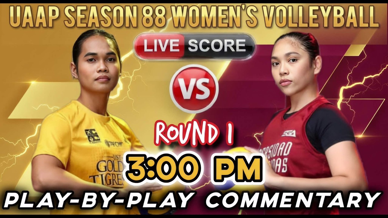 UST vs UP | UAAP Season 88 Women's Volleyball - Play-By-Play Commentary & Ssoreboard