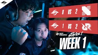 [VLOG] What Went WRONG during Week 1? | VCT Pacific Stage 1