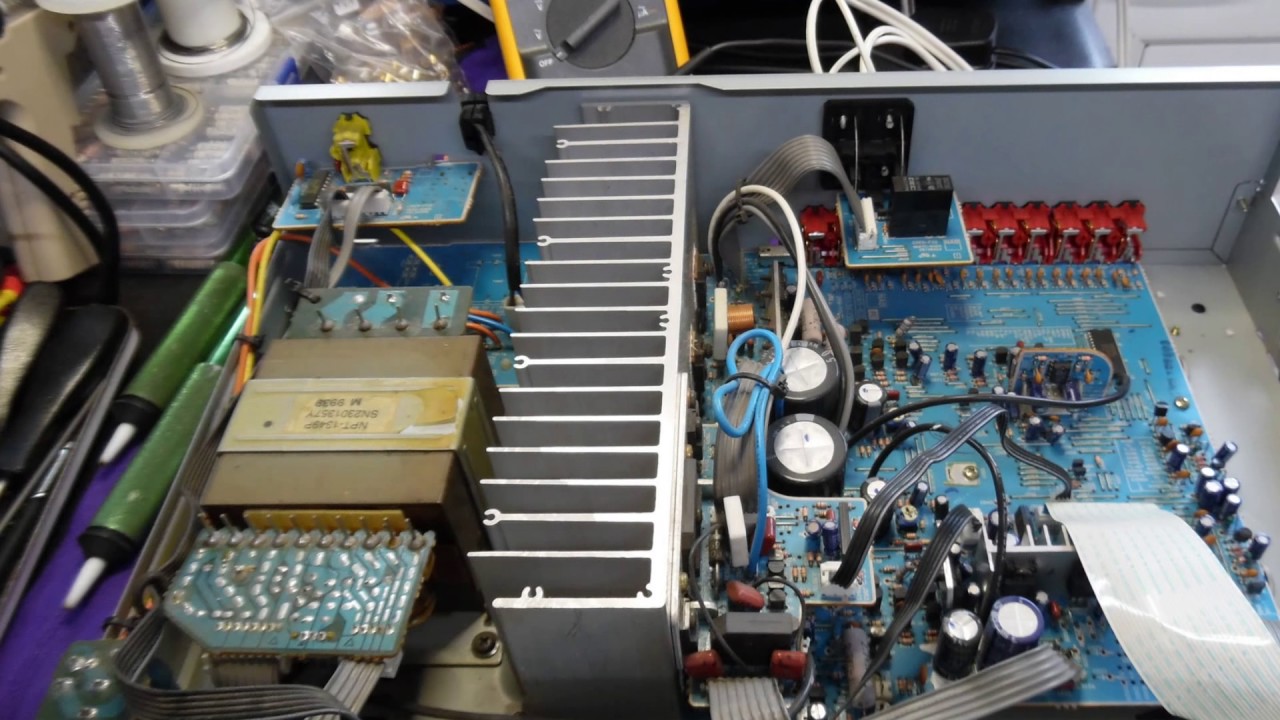 NAD C340 Amplifier Repair YouTube