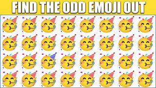 HOW GOOD ARE YOUR EYES #113 l Find The Odd Emoji Out l Emoji Puzzle Quiz