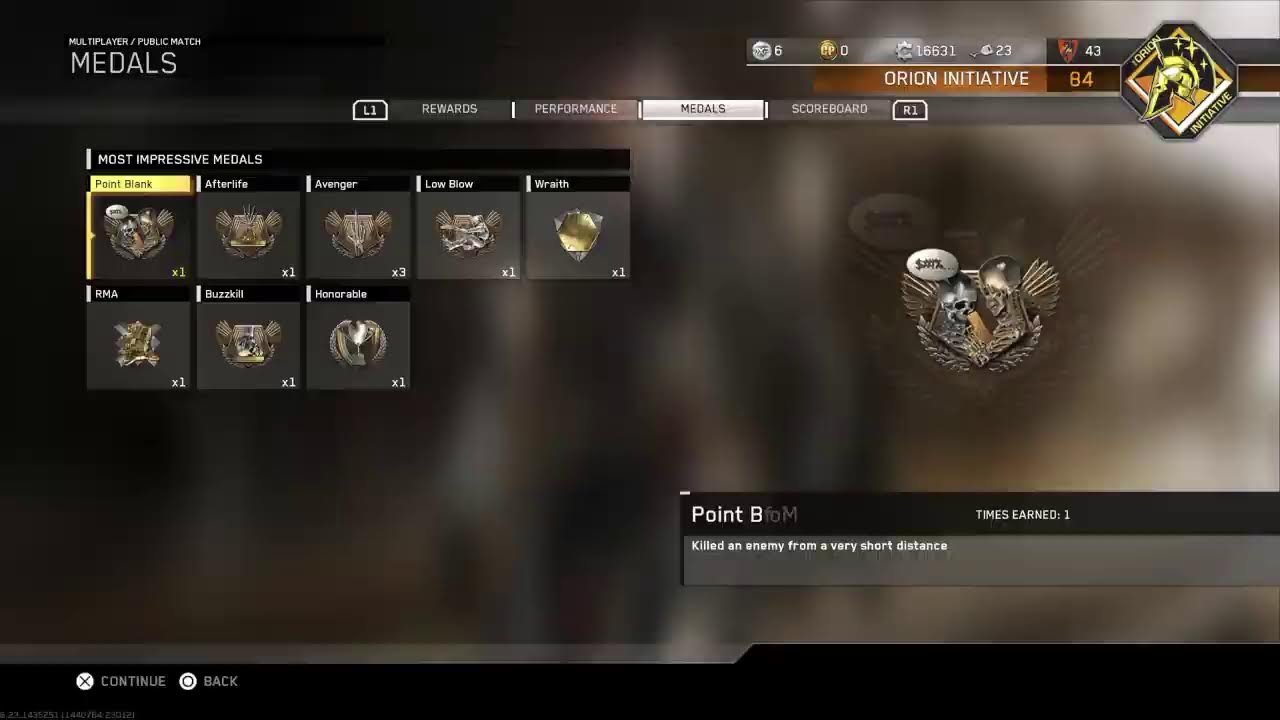 Cod IW: Black Sky Camo Grind (5/9)