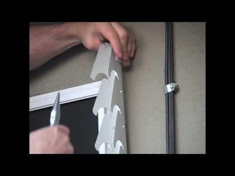 Aluminum Window Awning Installation Part 4 - Step 3 - YouTube