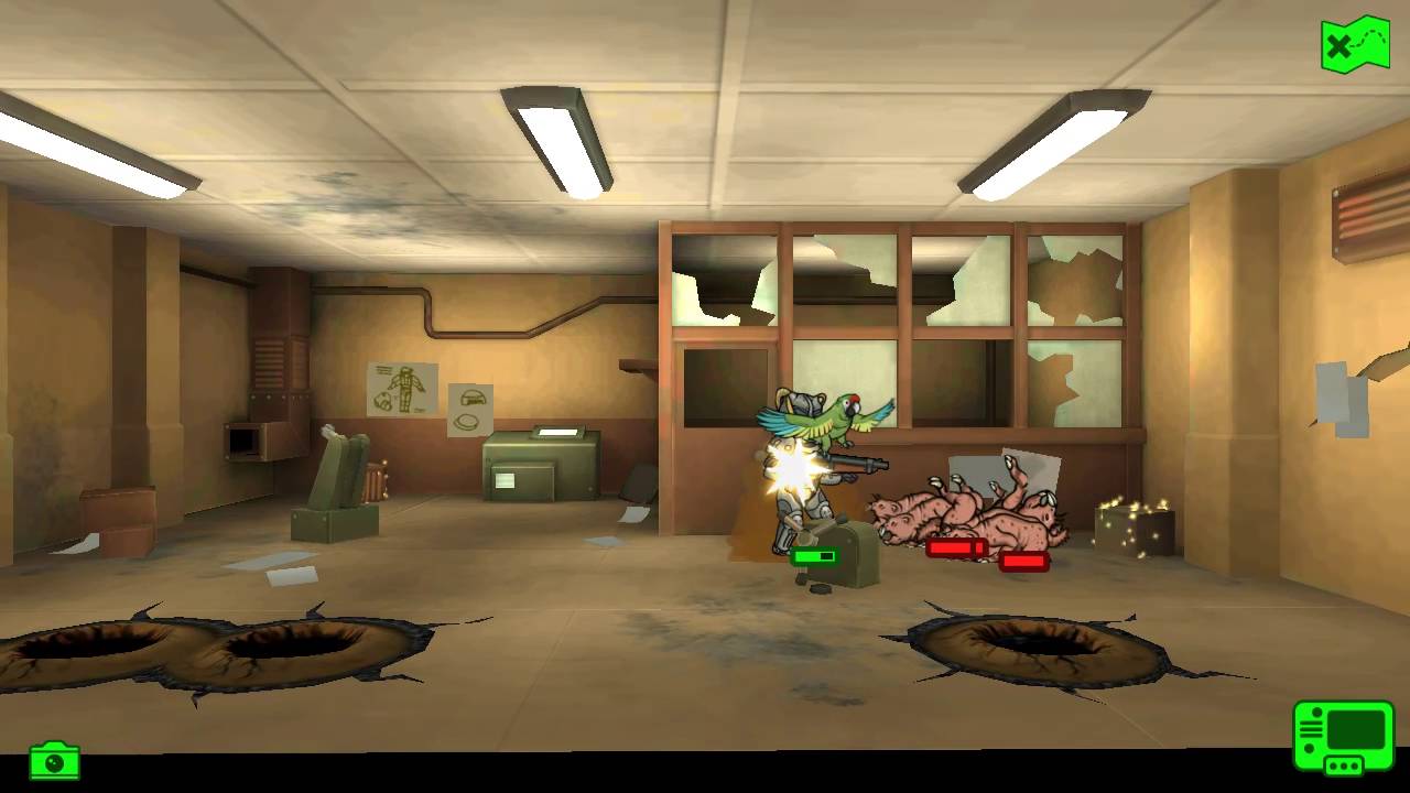 Fallout Shelter Killing The Mole Rat Brood Mother Youtube