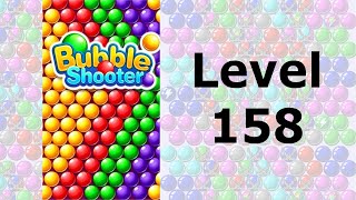 Bubble Shooter Bubble POP Level 158 Arcade Game Play