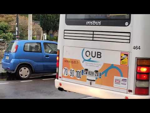 Quimper Passage dun Irisbus Recro en livre QUB  Rsistance