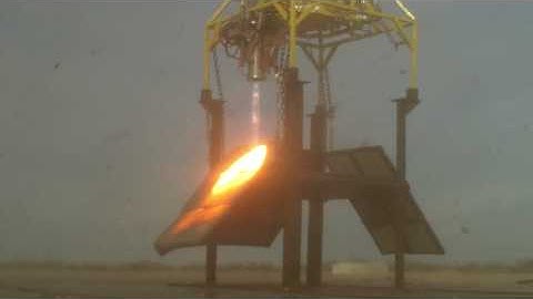 2008/11/11-3 500lbf Liquid Rocket Test