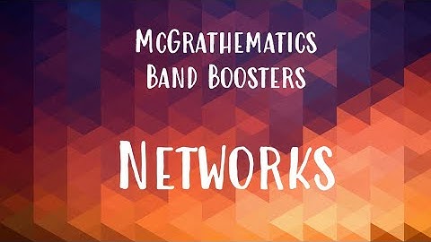 HSC Standard 2 Mathematics Revision - Networks