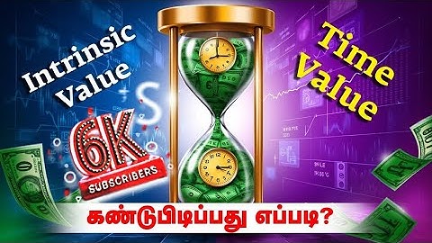 Intrinsic Value & Time Value Calculation கண்டுபிடிப்பது எப்படி? #intradaytrading #niftytrading #smc
