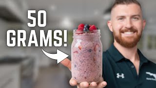 Quick & Easy High Protein Overnight Oats Recipe!