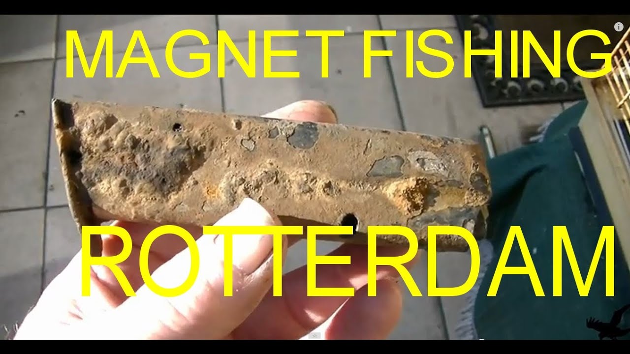 Magnet fishing 58 (magneetvissen) Rotterdam rotterdam tourism