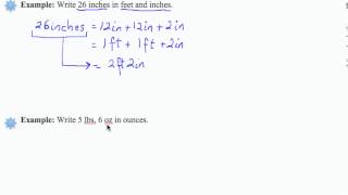 Famous SWL9E3_4: Basic Arithmetic - U.S. Conversions - Single Unit/Multiple Units Profile
