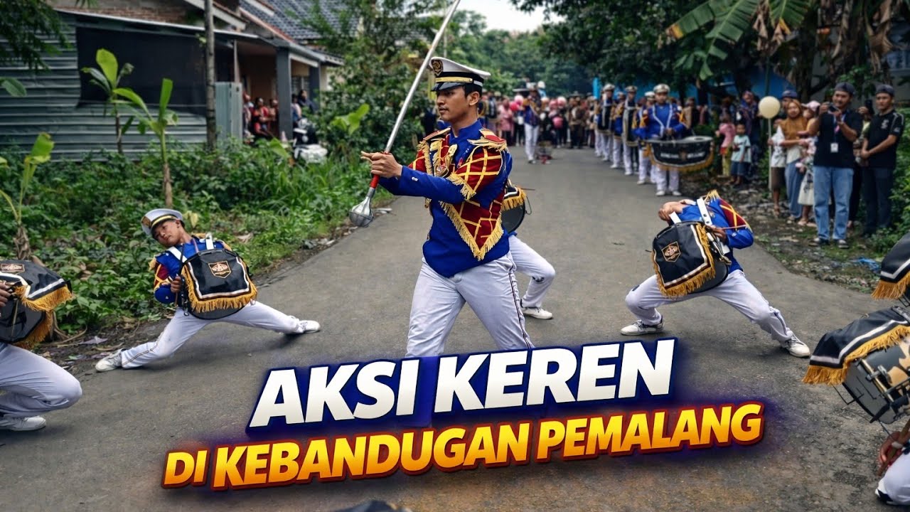 Atraksi Marchingband Kencana Di Kebandungan Bodeh Pemalang 2026