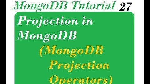 How To Use Projection in MongoDB