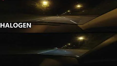 Osram H7 Halogen vs Osram H7 LEDriving gen2