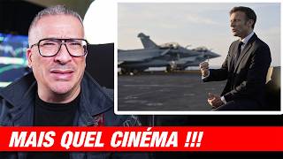 Macron, Le Chef De Guerre, Fait Son Cinéma Sur Le Porte-Avions Charles De Gaulle