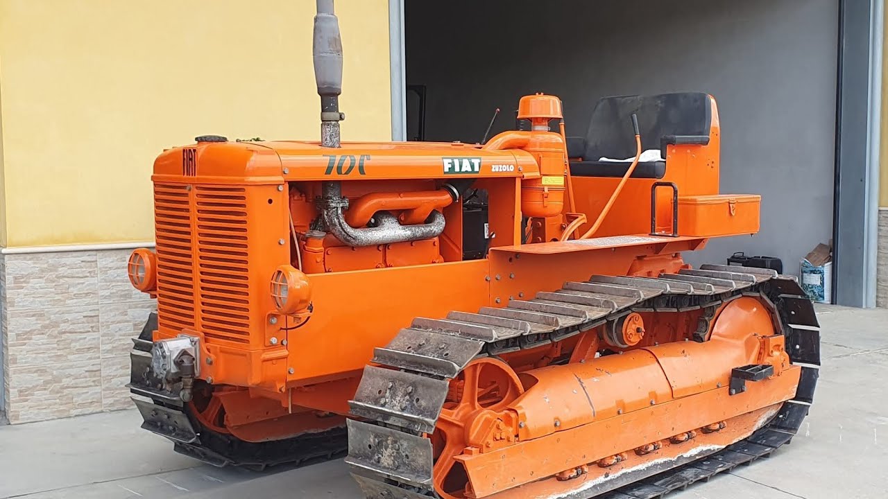 Giuseppe Zuzolo’s Fiat 605C & Fiat 70C | Stunning Vintage Crawler Tractors Collection