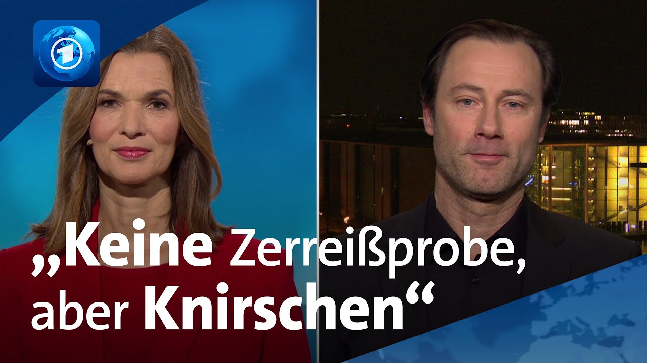 Umstrittene CDU-Vorschläge: Teilzeit, Rente, Zahnersatz | tagesthemen-Interview