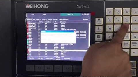 NK280B IO Ports changed and dectived