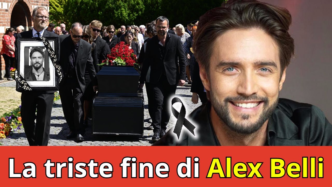 La tragedia e la triste fine di Alex Belli: la fidanzata conferma la triste notizia a 42 anni