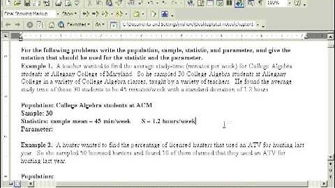 1 .1a 1.1 - An overview of statistics