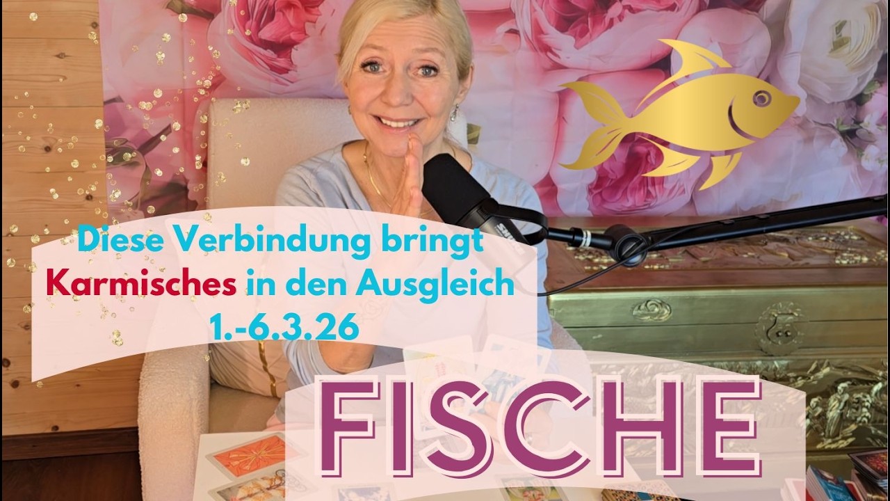 FISCHE - Diese Verbindung gleicht KARMA aus 🫢🌀💖💎1.-6.3.26