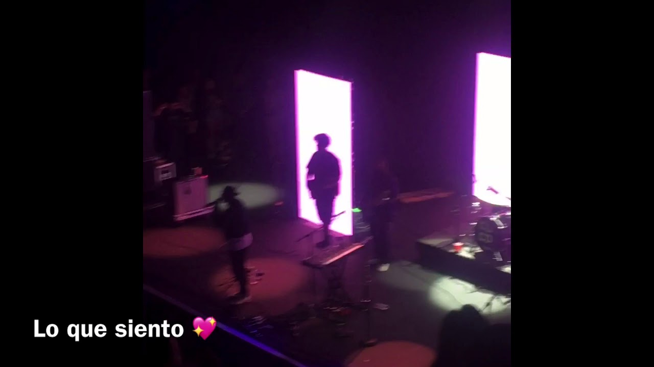 Cuco live at The Novo theater in Los Angeles (July, 27 2020)
